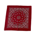 Wholesale Unisex Men Cotton Square Scarf Bandana Women Custom 22*22 Inches Cotton Paisley Scarf Bandana
