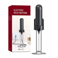 Custom Powerful Rechargeable Electric Mixer Hand Automatic Mini Coffee Foamer Whisk Electric Milk Frother With Stand