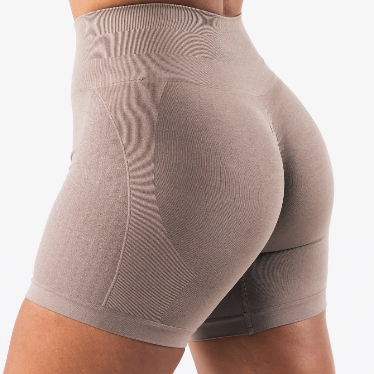 Custom Seamless 4-Way Stretch High Waist Squat Proof Biker Yoga Shorts for Women