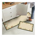 Traditional American Printed Floor Mats Modern Non-Slip Absorb Rugs Extra Soft Plush Kitchen Mat