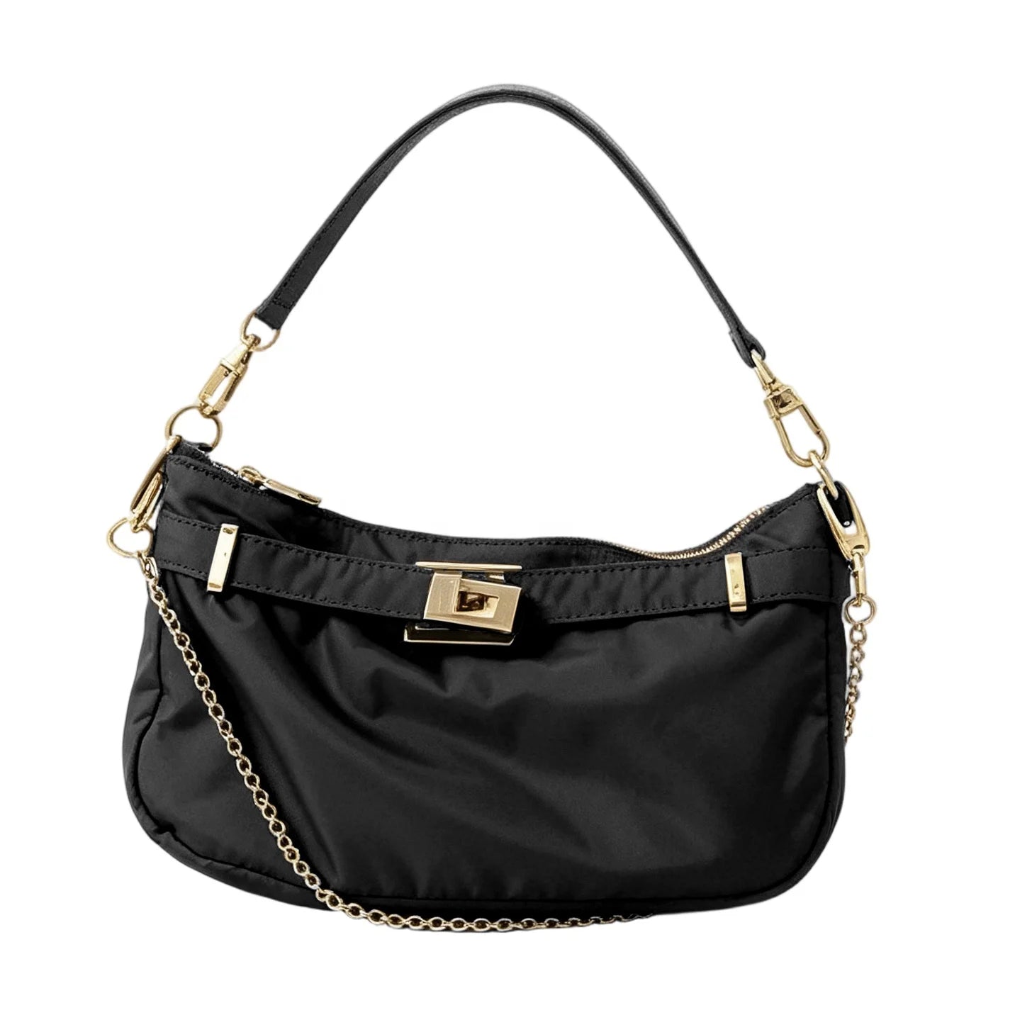 High Quality Bandana Printing Nylon Large Capacity Shoulder Underarm Bag Unique Custom Shopping Tote Bag for Women