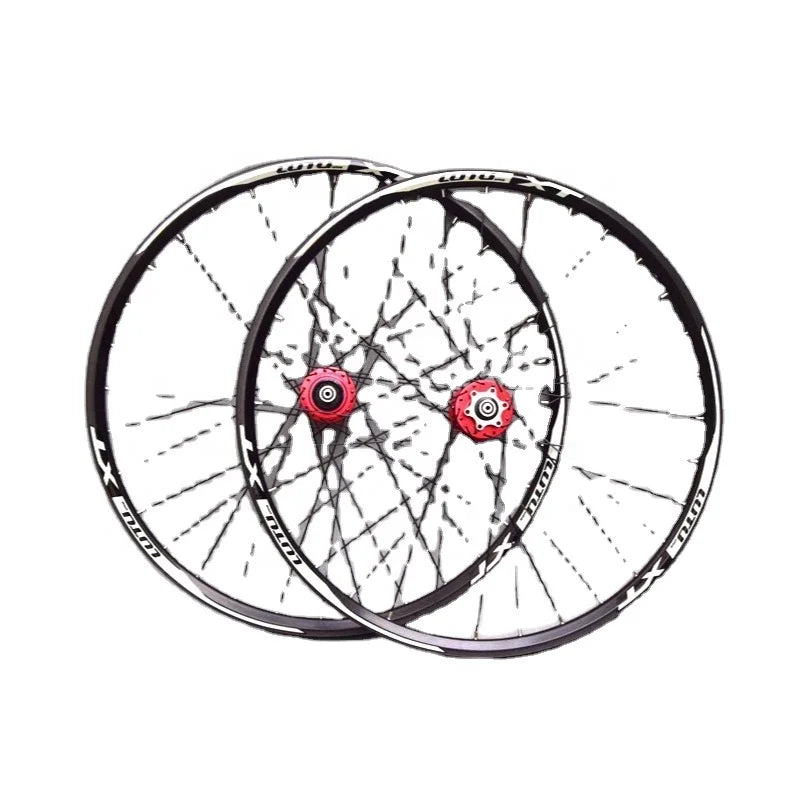 IRONDONKEY New 26 Inch 27.5 Inch Lutu XT Four Peilin Disc Brake Mountain Bike Wheelset Front Wheel Aluminum Alloy Rim for BMX