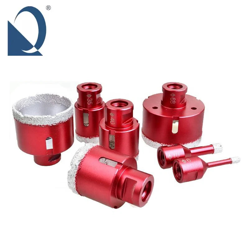 M14 Vacuum Brazed Side Protection Diamond Dry Core Drill Bits for Stone
