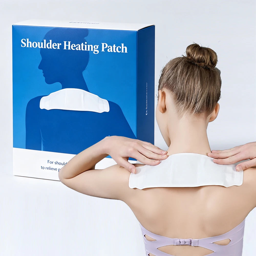 MEILAN JB0303 Universal Air Activated Neck Shoulder Heat Patch for Home & On-the-Go Use