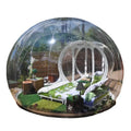 Transparent PVC Inflatable Bubble Tent 360 Panoramic View Weatherproof Design for Luxury Glamping and Stargazing Activities