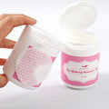 Natural Oil Free Easy to Store Soft Makeup Cleansing Cotton Pads Lash Pads Extension Tools Cleaning Remover Pad