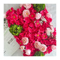 Factory Supply Discount Price D197  Artificial Flower Wall Backdrop for Wedding Low Price  Material for Christmas and Graduation