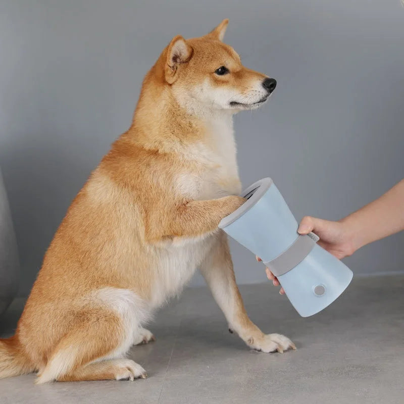 USB Rechargeable Fully Automatic Dog Paw Washing Cup Electric Pet Foot Washer Eco-friendly Plastic Supplies 250ml for MegaBDM