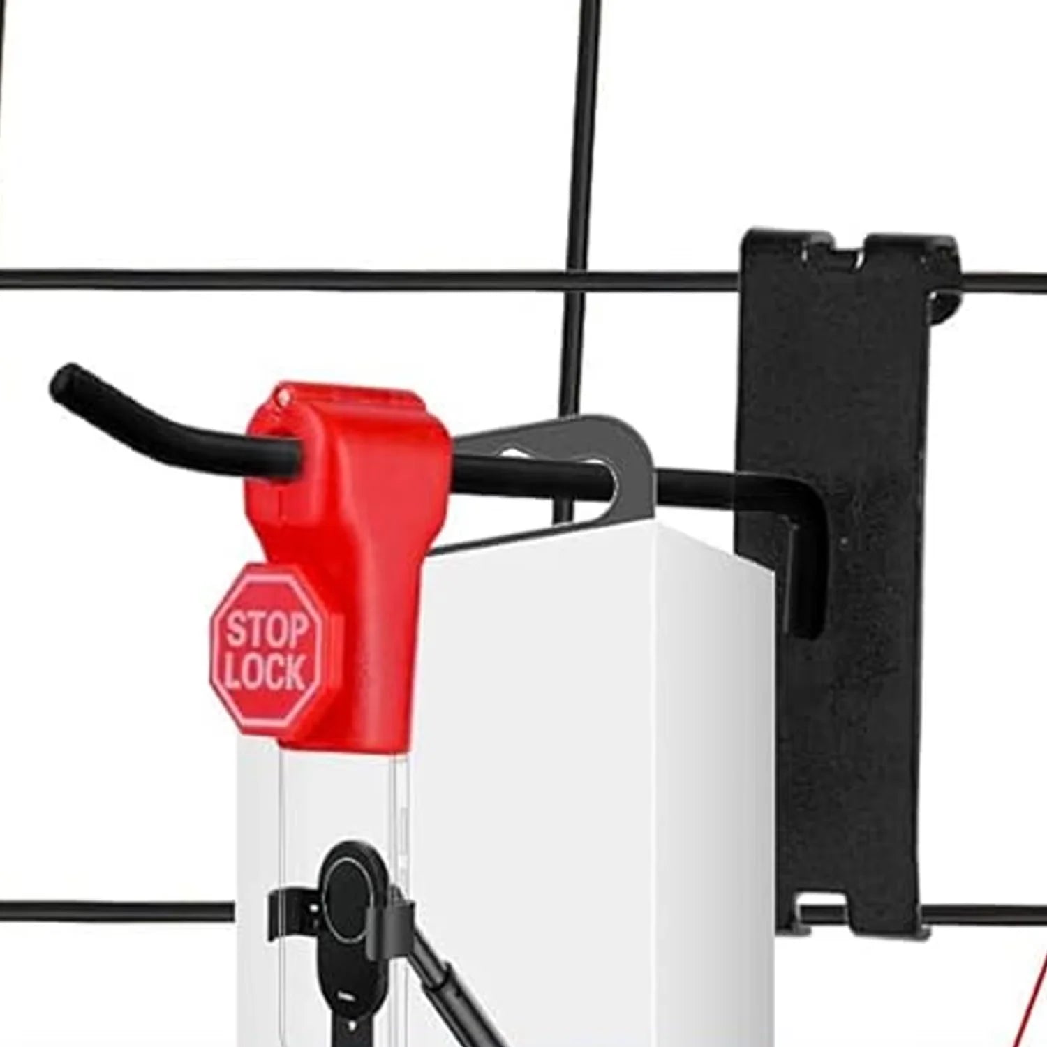 6mm Peg Hook Locks Red Anti Sweep Theft Stop Lock