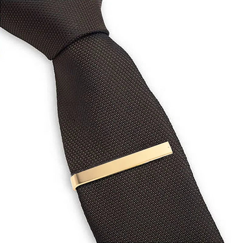Free Shipping Tie Bar Clip for Men Factory Blank Wedding Collection Groomsmen Gift Stainless Steel Personalized Tie Clips