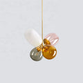 Professional Factory Production Colorful Flower Glass Children Bedroom Chandelier Hanging Pendant Lamp JY9133