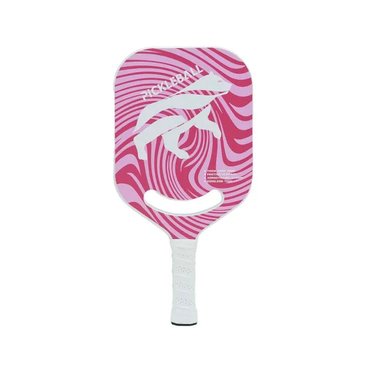 Ergonomic Grip Carbon Fiber Pickleball Paddle Set 20mm Honeycomb Core Portable Edgeless Design USAPA Approved for Entertainment