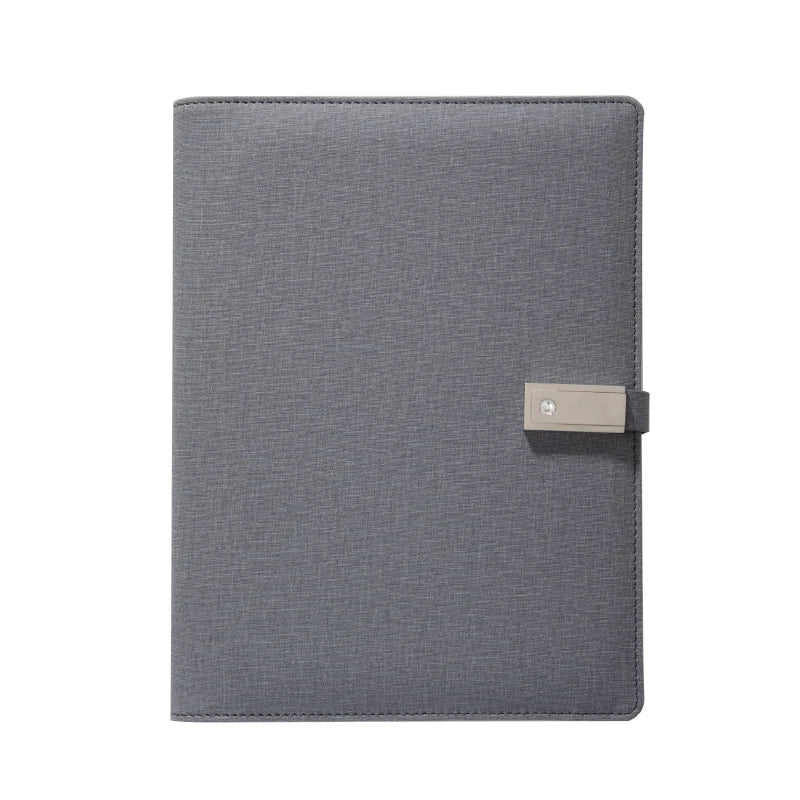 Lebei Customizable Notebook with Wired Rechargeable Feature PU Leather Cover Paper Fabric PP PVC-Diary Planner Note Book