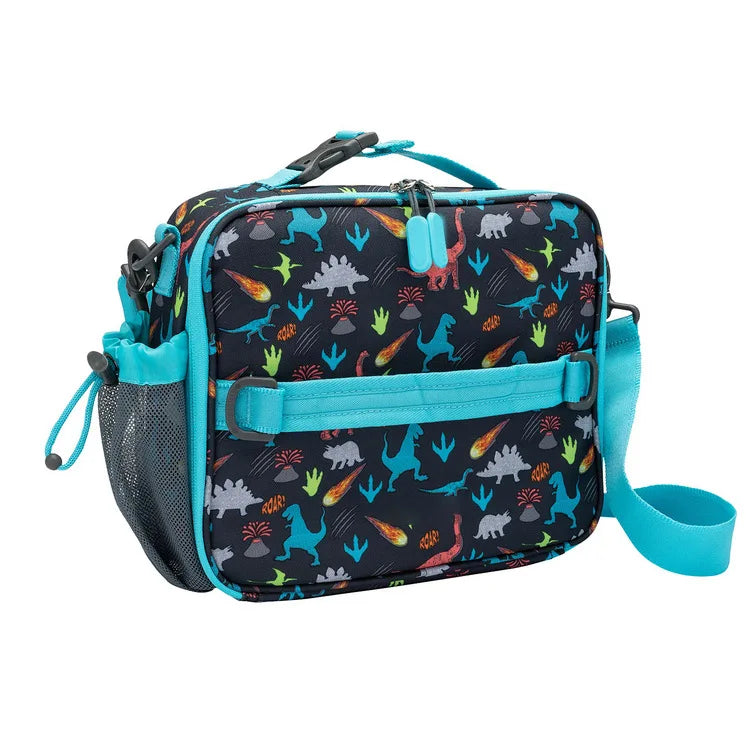 Kids Lunch Bag Durable Double Insulated Waterproof Fabric Inside and Outside Zippered Pockets Suitable for Ages 3 Years and up