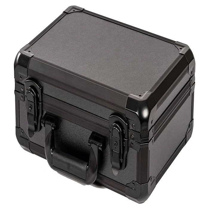 2023 New Coming Heavy Duty Black Hard Aluminum Tool Carrying Case Flight Case Portable Tool Storage Box With Foam