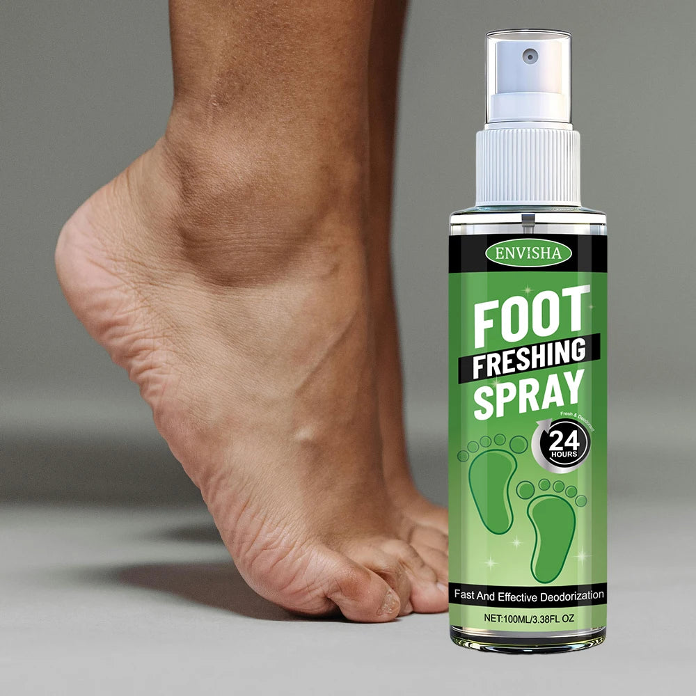 Private Label Factory Price Foot Deo Odor Blocking Spray Feet Sneaker Deodorant Refresher Spray