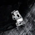 ICEBELA Fashion Jewelry Anillo De Plata 925 Korean Version Niche Design Irregular Hollow Female Open Index Finger Ring