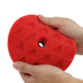 German Hot Selling 4/5/6 Inch Red Soft Machine Car Polishing Pads Foam Hongjie Packing Kits High Gloss Car Polishing Pad