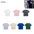 Cheap Custom Logo Screen DTG Printing Blank Heavy Weight 100 Cotton 230GSM Unisex Oversized Men's T-Shirt