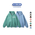 Men's 100% Cotton Plain Unisex Recustom Zipper Hoodie Custom logo Oversized Jumper Blank Heavyweight Men's Hoodies Sweatshirts