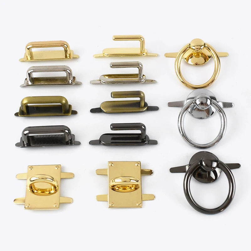 Deepeel KY547 Handbag Hardware Accessories Bag Straps Screw Ring Side Clip ConnecterArch Bridge Buckles