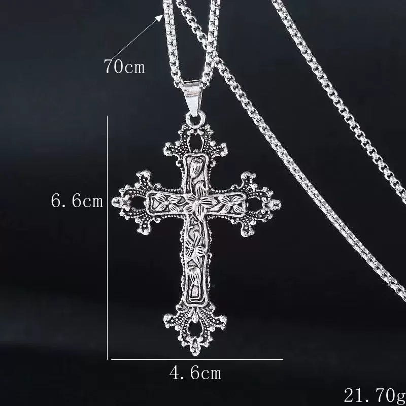 Fashion Cross Necklace Jewelry for Wholesales N2102261