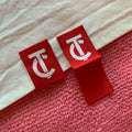 Hot Selling Loop Fold Hem Labelcustom Made Main Hem Labels for Kids Clothing