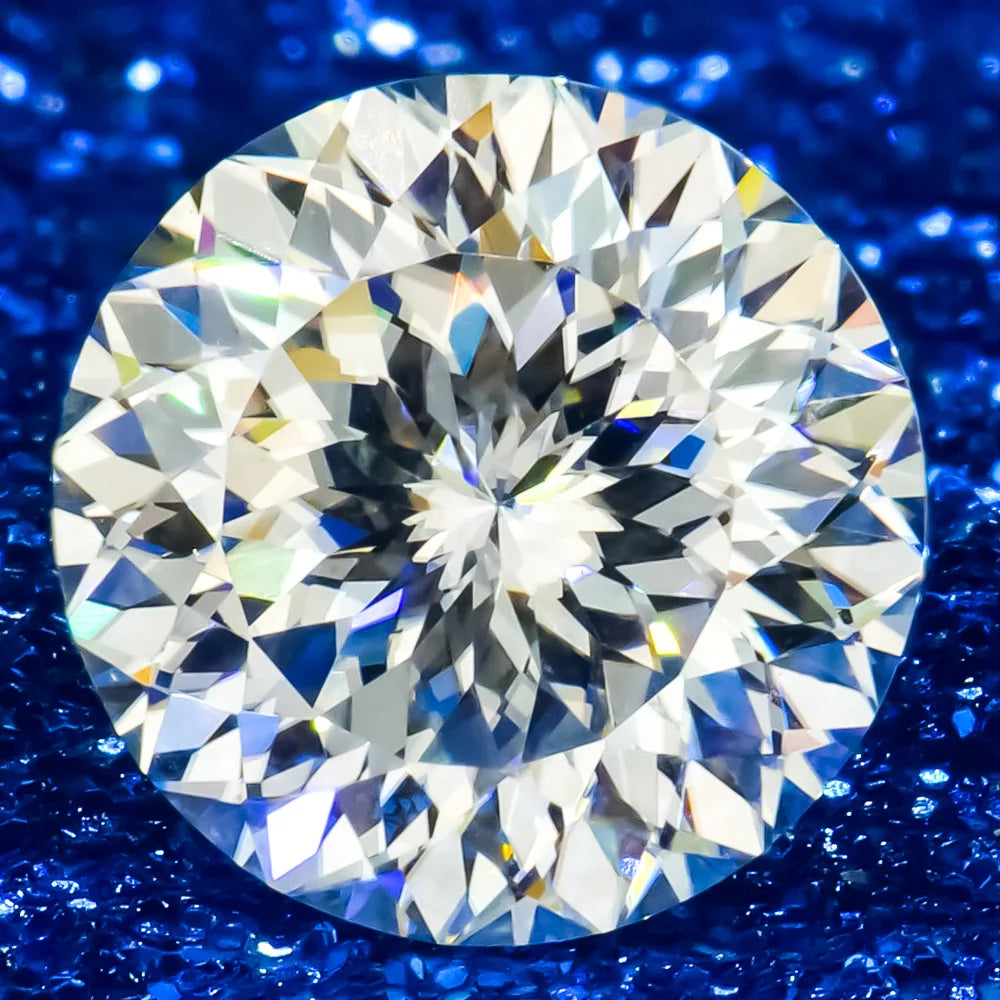 Xingyue Wholesale Lab Made Gem 3ex Best Aaa Vvs1 Round Portuguese Cut Fancy Mossanite Moissanite Stone Loose Diamonds