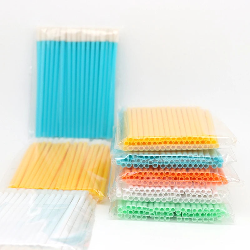 Wholesale Cheaper Hollow Lip Brush Applicator Lip Gloss Tube Environmentally Friendly Lip Gloss Brush Wands
