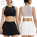 2025 New Fashion 2-Piece Yoga Set Tight Fitting Active Wear for Women Solid Color Gym Yoga Suit