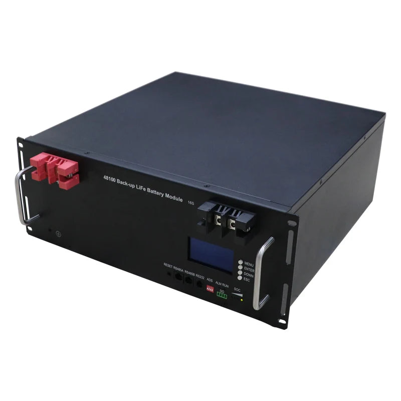 Fuyue LiFePO4 48V 50Ah/100Ah/200Ah/300Ah Lithium Battery Pack-Rechargeable Backup Energy Storage for Home & Solar Systems