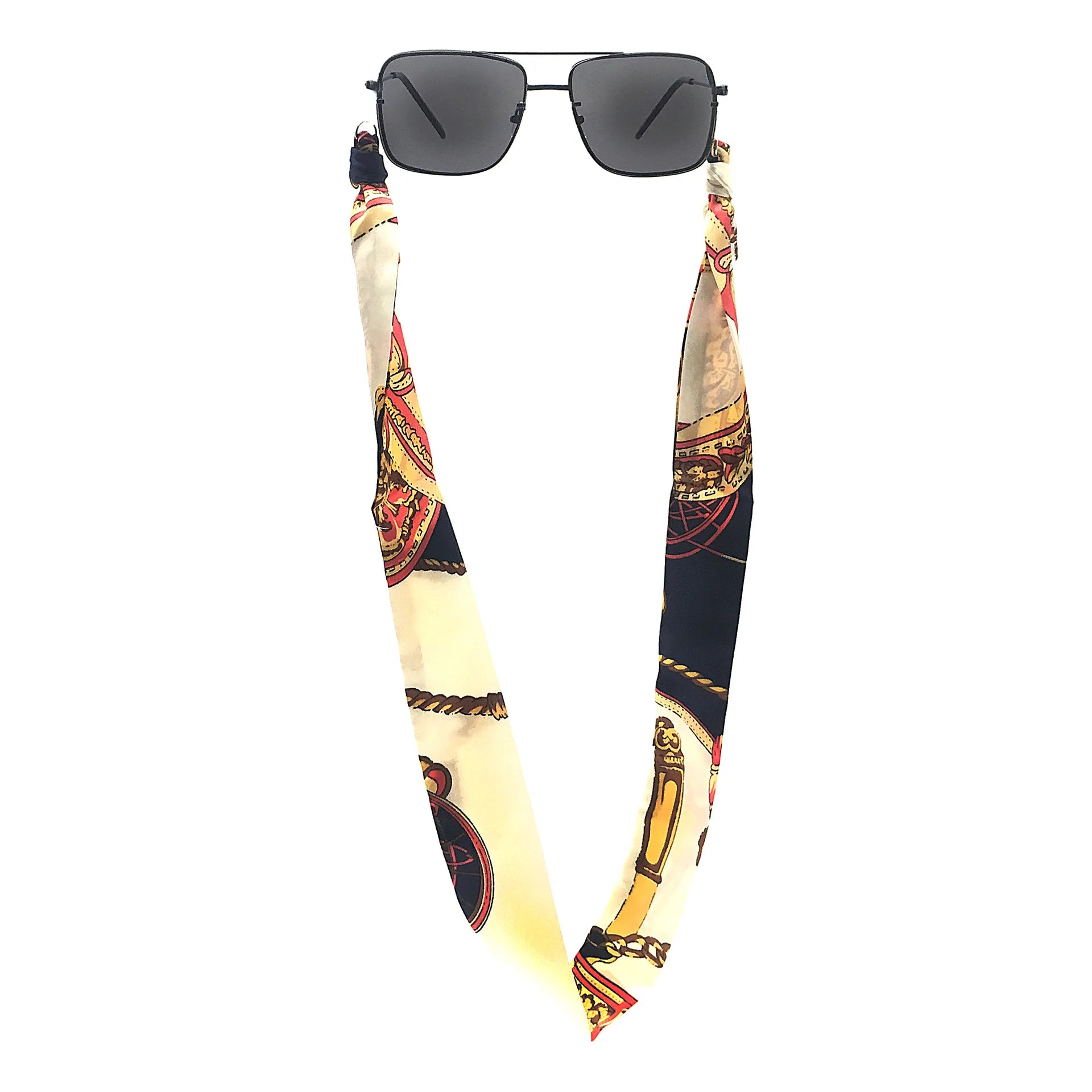 Fashion Wholesale Designer New Arrived Silk Scarf Ribbon Eyewear Accessory Sunglasses Eyeglasses Glasses Chain Rope Cord