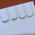 Fine Silver 925 Jewelry Freshwater Pearl Necklace Luxury Jewelry Set with 18k Gold Plated