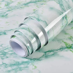 ORON 3D Modern Marble Wallpaper Pvc Self Adhesive Marble Kitchen Water Proof Wall Paper Designs for Living Room