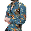 Premium Quality Anti-Wrinkle Spring Casual Full Printed Shirt for Men