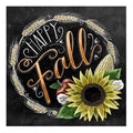 Ever Moment Diamond Painting Blackboard Happy Fall Sunflower Full Square Drill Wall Arts 3F1914