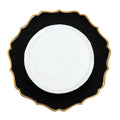 Wholesale Round Plastic Eco-friendly Reusable Dinnerware Sets Tableware for Home Hotel Wedding Event Decoration