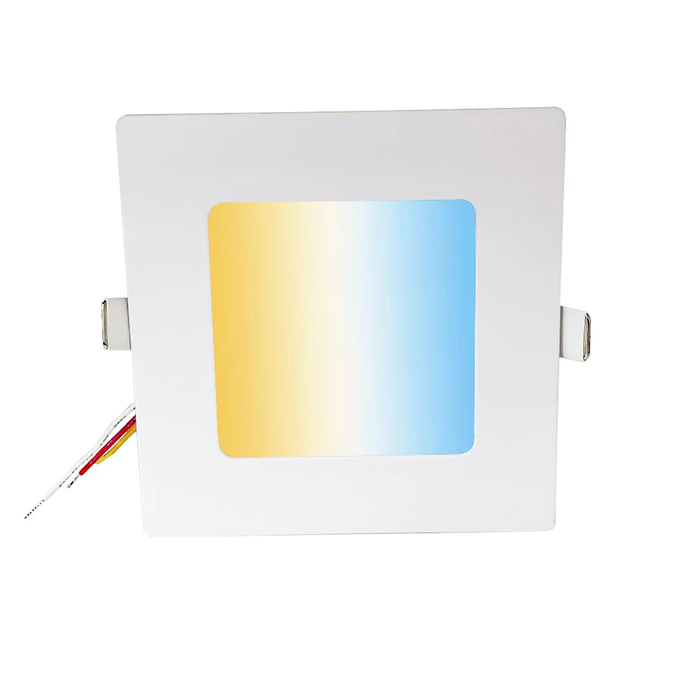 Benory 6W CRI90 24V Slim LED Panel Light 2000-6000K CCT RV Boat Down Lighting KNX Dali Loxone PWM Tuya GVS Control Led Panel
