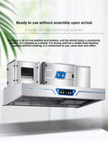 Commercial All-in-One Range Hood Smoke-Free Passage Oil Fume Purification Machine for Airway Kitchen Cooker Hood for Hotels