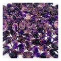 Hongzhuo Amethyst Palm Stones Natural Polished Decorative Reiki Crystal Pocket Stone for Meditation