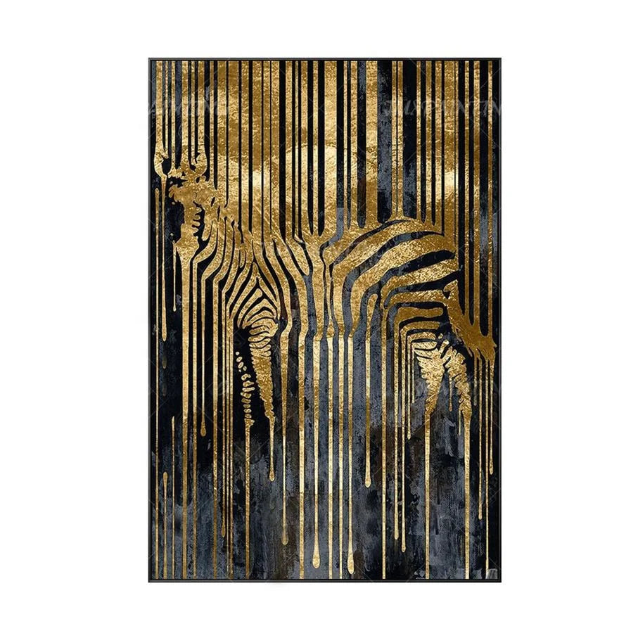 Decorative Handmade Modern Horse Animal Oil Painting on Canvas