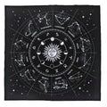 Altar Tarot Card Cloth Tablecloth Astrology Tarot Card Divination Card Table Cloth Tapestry Black