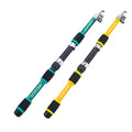 Short 5 Sections Sea Fishing Rod Single Rod Fiberglass Hard Adjustable Fishing Gear Telescopic Fishing Rod