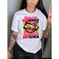 Custom Urban Women's Graphic Oversize T Shirts Y2k Tee Top Streetwear Fashion Sports Graphic Letter Plain Print Girls T-shirt