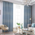 XinLan Hign Quality European Style Blackout Living Room Curtains Polyester Shading Thermal Insulated Customized Curtains
