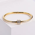 Armreif Rostfrei Stahl Dubai love Friendship Indian Bracelet 18k Gold Rose Gold Stainless Steel Designer Bracelet Bangle