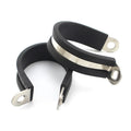 New Design High Precision Customized Size P Type Hose Lined Pipe Clamp with Rubber