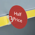 Supermarket Advertising PVC Shelf Display Shelf Dangler Wobbler Shelf Talker