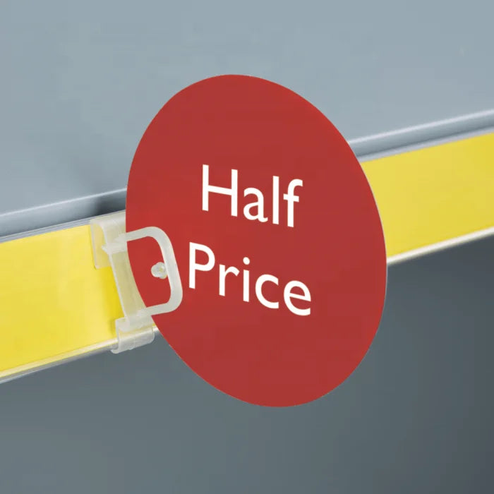 Supermarket Advertising PVC Shelf Display Shelf Dangler Wobbler Shelf Talker