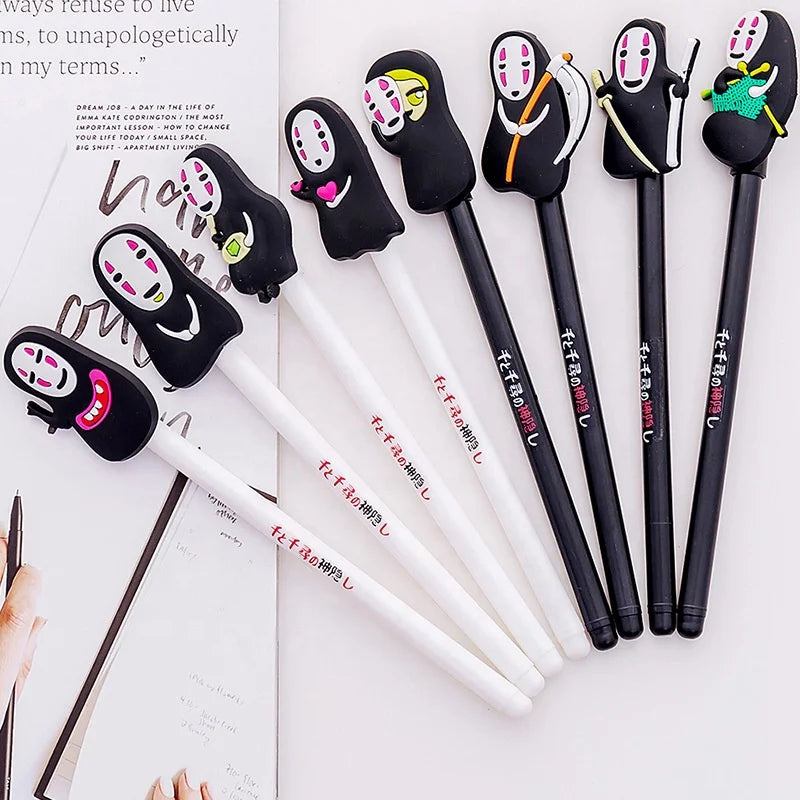 Japan and Korea Stationery Cute Hayao Miyazaki Cartoon Faceless Gel Pen Neutral Pen